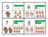 Leave the 12 cards whole, or cut into pieces for matching and sequencing games.