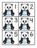 Pandas numbers flashcards 1-30