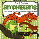 Amphibians - theme pack for preschool and pre-K