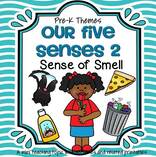 Our Five Senses 2 - Sense of Smell - theme pack for preschool and pre-K.