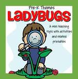 LADYBUGS theme pack for preschool and pre-K - 43 pages.