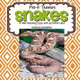 Snakes - theme pack for preschool and pre-K  - 40 pages