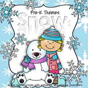 Snow theme pack for preschool