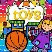 Toys theme pack for preschool
