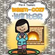 Warmth and Coziness in winter - theme pack for preschool and pre-K