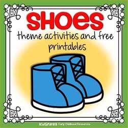 Download Shoes theme activities and free printables for preschool ...