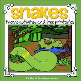 Snakes theme activities for preschool