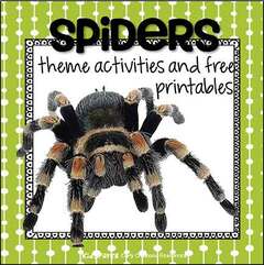Spiders theme activities at KidSparkz