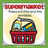 Supermrket theme activities