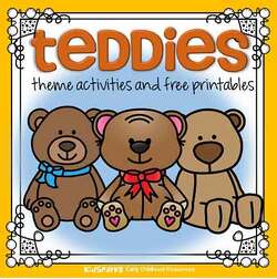 Teddies activities and free printables