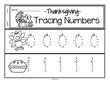 Thanksgiving theme fine motor -trace numbers 0-20.