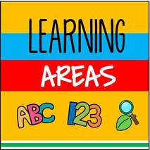 Learning areas for preschool