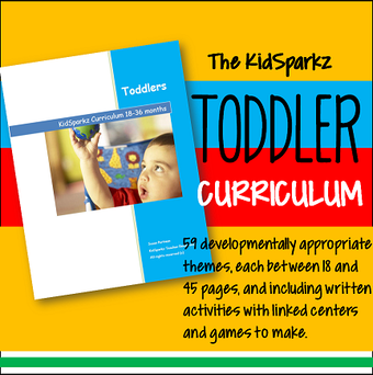 Toddler and early preschool themed curriculum for the year.
