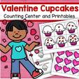 Cupcakes match numbers to heart sets 1 to 15 plus follow-up interactive reader. 