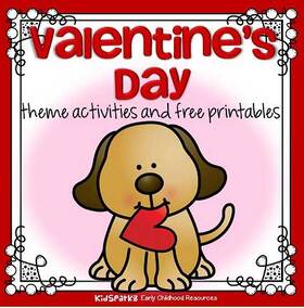 Valentine's Day activities and free printables for preschool and kindergarten
