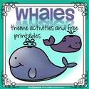 Whales theme activities