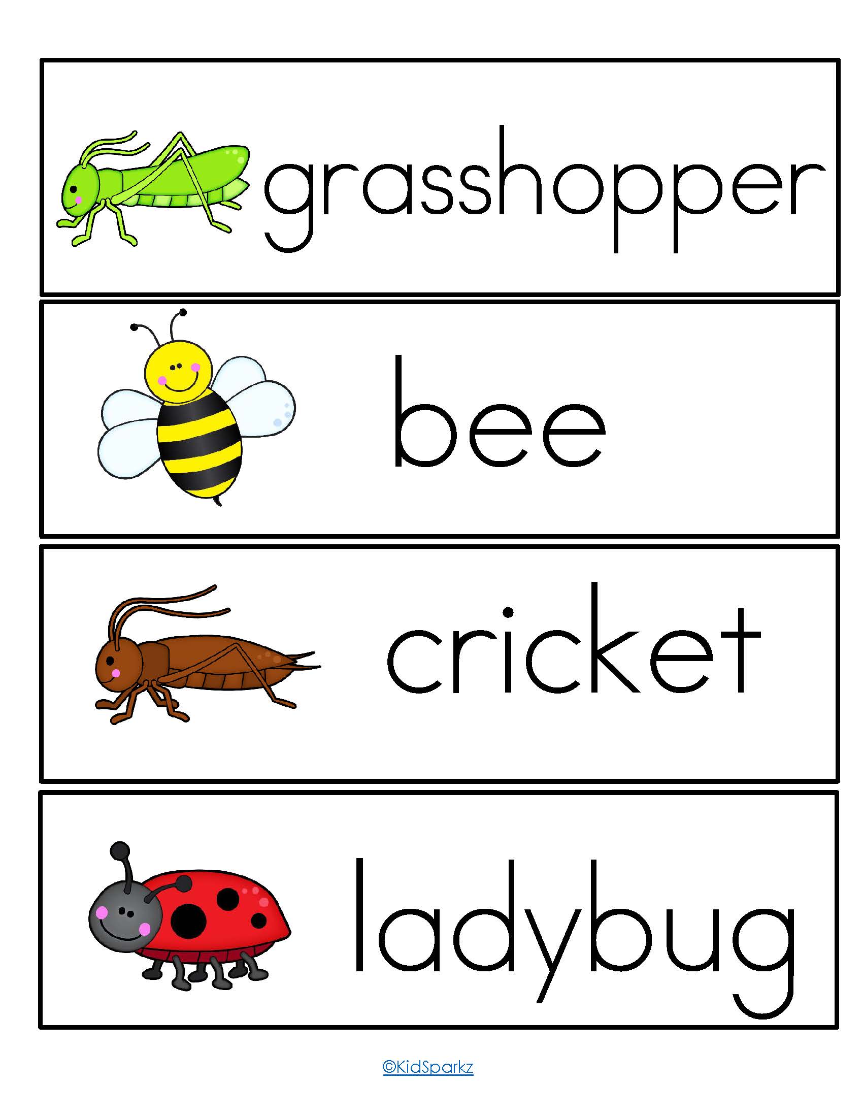 INSECTS Theme Pack for Preschool and Pre-K