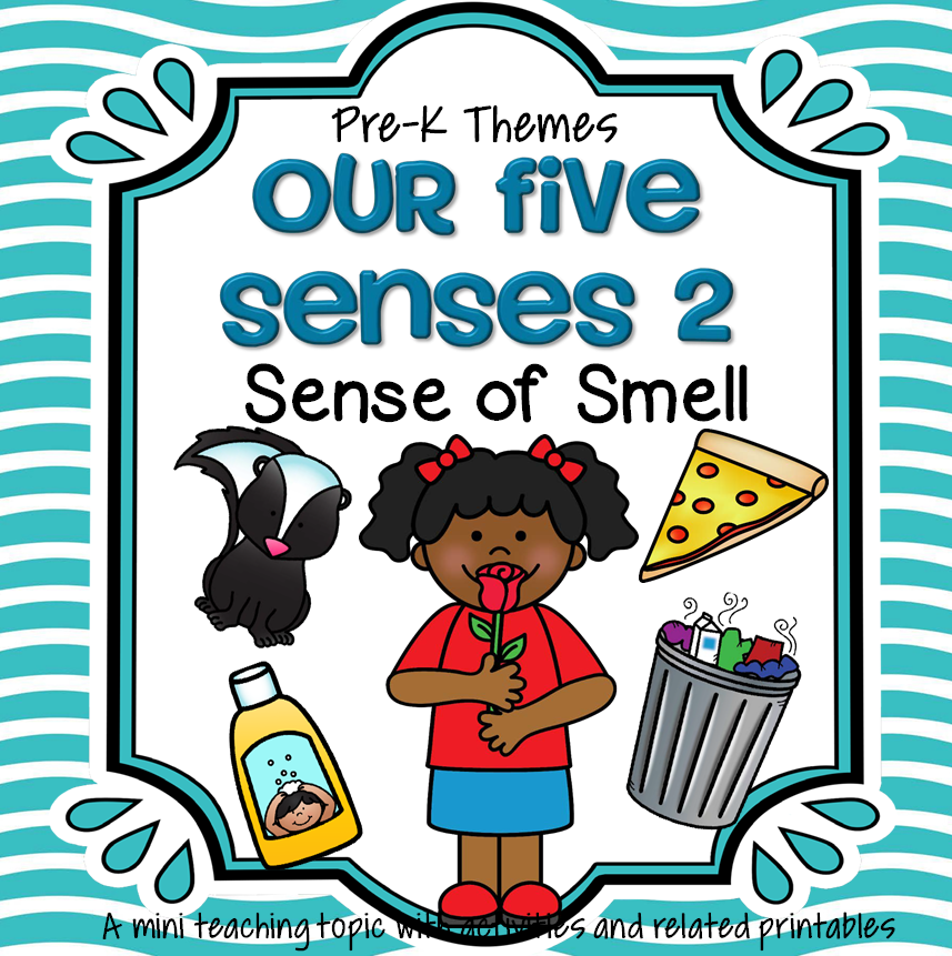 Sense of Smell Centers and Activities for Preschool and Pre-K