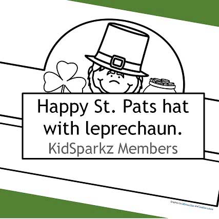 St. Patrick's Day hat - leprechaun