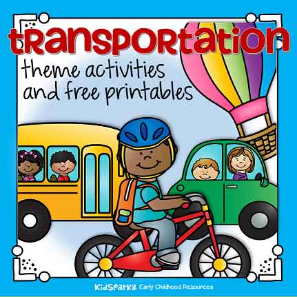 Transportation preschool theme