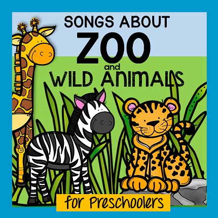 Zoo animals songs and rhymes for preschool Pre-K and Kindergarten. -  KIDSPARKZ